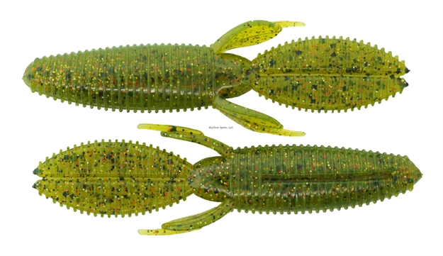 Picture of Bass Assassin Skunk Ape 4.25" 7 CT Watermelon Red Majic