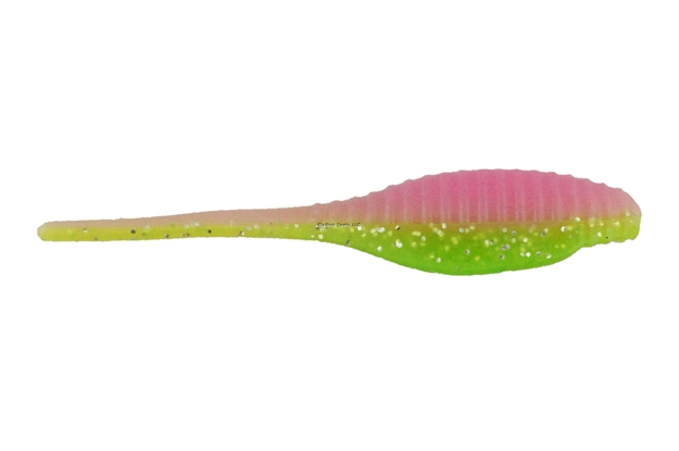 Picture of Bass Assassin Tiny Pro Shad Assassin Swimbait, 2", Electric Chicken, 15/Pack