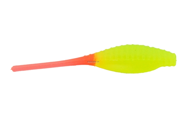 Picture of Bass Assassin Tiny Pro Shad Assassin Swimbait, 2", Lime/Orange Tail, 15/Pack