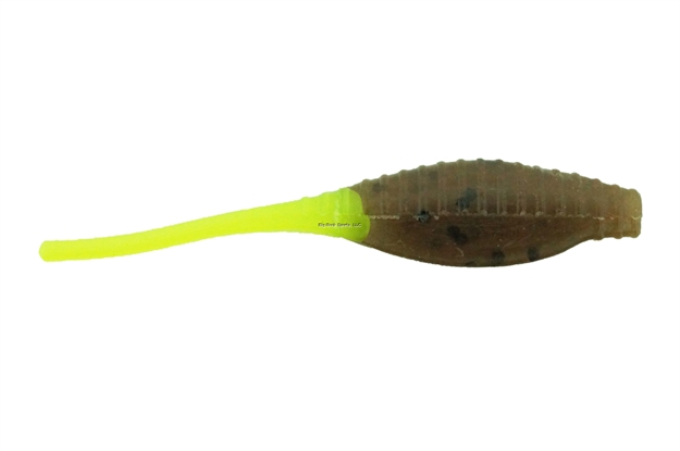 Picture of Bass Assassin Tiny Pro Shad Assassin Swimbait, 2", Pumpkinseed/Chartreuse Tail, 15/Pack