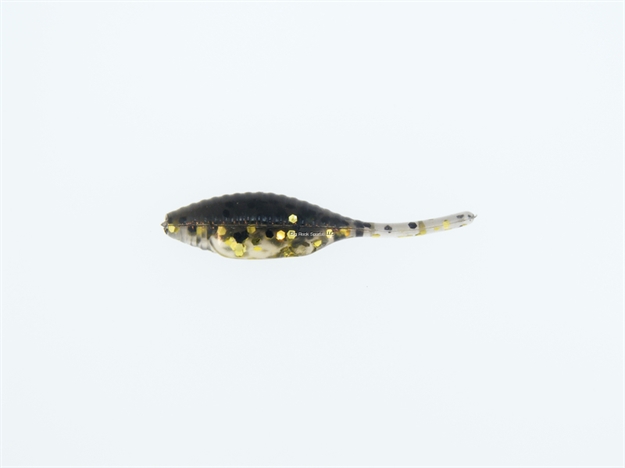 Picture of Bass Assassin Tiny Shad Assassin Swimbait, 1 1/2", Gold Pepper Shiner, 15/Pack