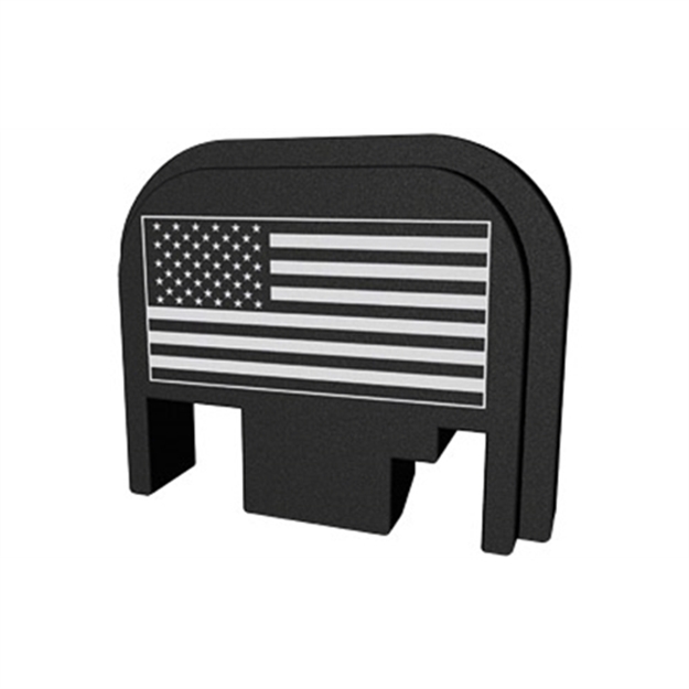 Picture of Bastion Slide Back For Glk Flag BASGL-SLD-BW-USAFLG