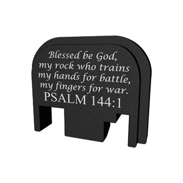 Picture of Bastion Slide Back For Glk Psalm 144 BASGL-SLD-BW-PSM144