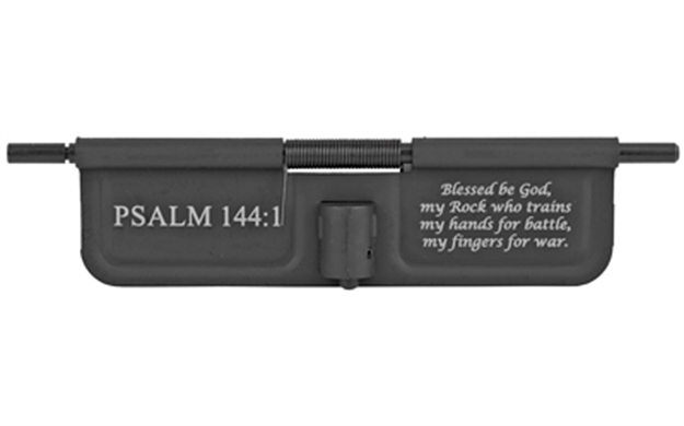 Picture of Bastion AR Ejec Port Cover Psalm 144 BASEPDC-BW-PSM144