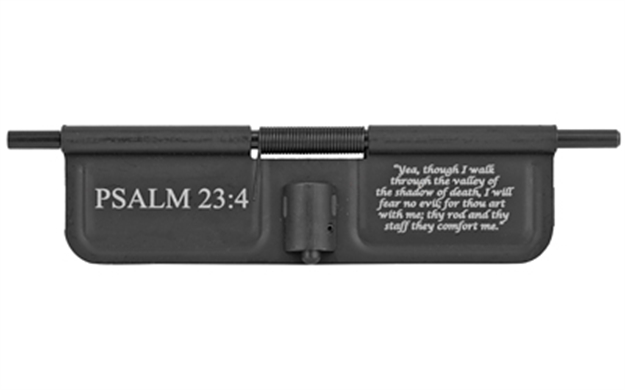 Picture of Bastion AR Ejec Port Cover Psalm 23 BASEPDC-BW-PSM234