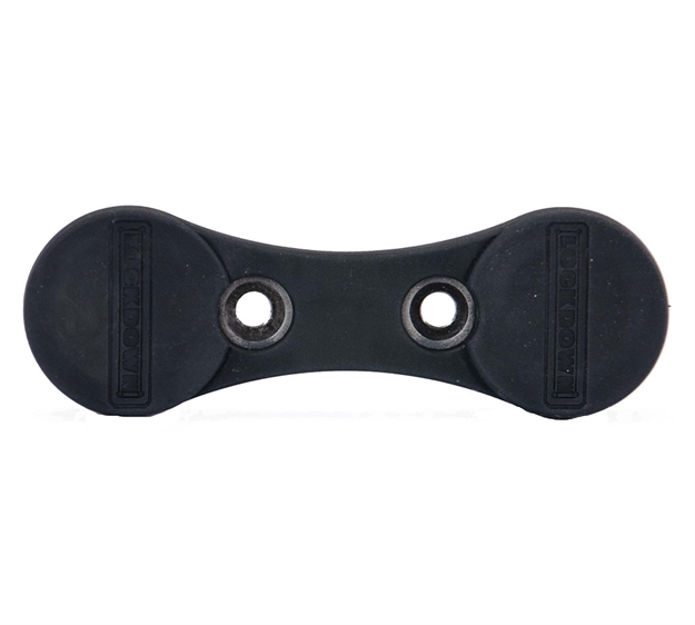 Picture of  Lockdown 222501 Gun Concealment Magnet Black Metal Holds 1 Handgun 661120225010