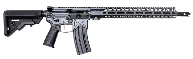 Picture of  Battle Arms Development Authority 010 Authority Elite 223 Wylde 16" 30+1 Battlearms Gray 6 Position B5 Bravo Adjustable Stock Black Polymer Grip