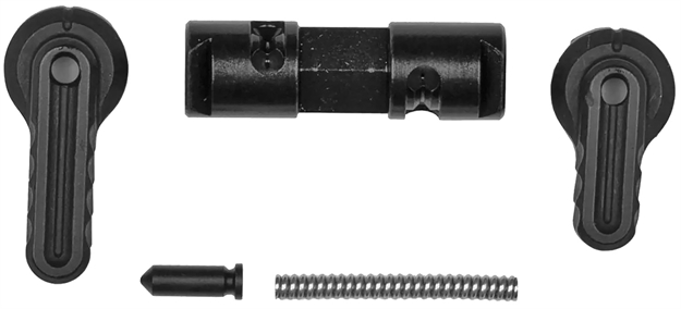 Picture of Battle Arms Development Badasspro Bad-Ass-Pro Reversible Safety Selector Black Phosphate Steel, Ambidextrous, 90/60 Degree For S&W M&P15-22 BAD-ASS-PRO-1522 810033783043