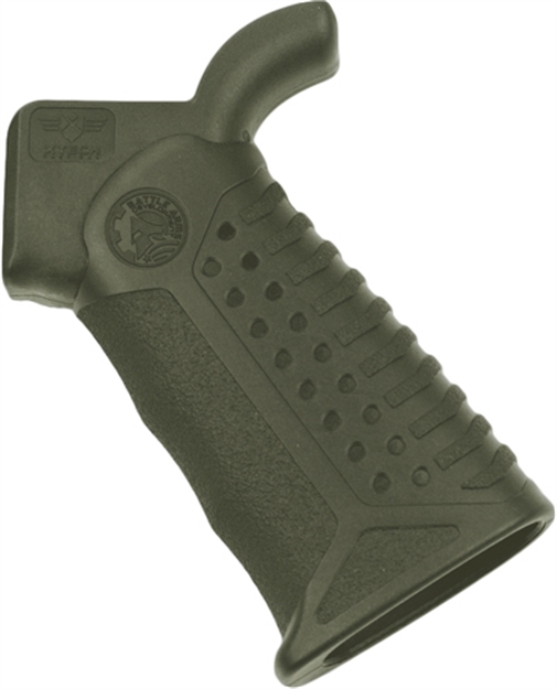 Picture of Battle Arms Development Inc. Arms Adj Tactical Grip OD Green BAD-ATG-ODG 810033781575