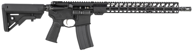Picture of  Battle Arms Development Worhorse017 Workhorse  223 Wylde 16" 30+1 Black 6 Position B5 Bravo Adjustable Stock Black Polymer Grip Right Hand Optic Ready