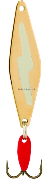 Picture of Bay DE Noc Do-Jigger Casting/Trolling Spoon, 1-3/4" 1/6Oz Gold Glo