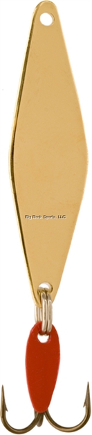 Picture of Bay DE Noc Do-Jigger Casting/Trolling Spoon, 2-1/4" 1/3Oz Gold