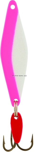 Picture of Bay DE Noc Do-Jigger Casting/Trolling Spoon, 2-1/4" 1/3Oz Pearl/Pink Stripe