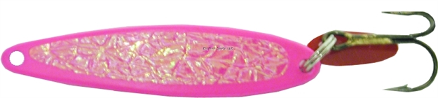 Picture of Bay DE Noc Swedish Pimple Jigging Lure, 1" 1/10Oz Crushed Ice/Pink Ice