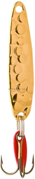 Picture of Bay DE Noc Swedish Pimple Jigging Lure, 1" 1/10Oz Hammered Gold
