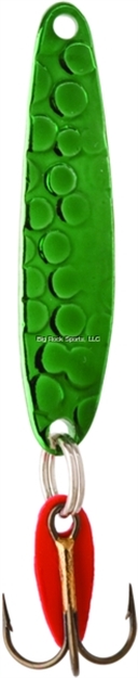 Picture of Bay DE Noc Swedish Pimple Jigging Lure, 1-1/2" 1/5Oz Ham Neon/Green