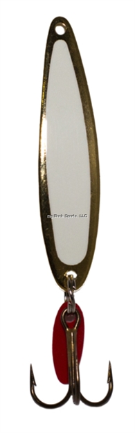 Picture of Bay DE Noc Swedish Pimple Jigging Lure, 1-7/8" 1/3Oz Glo/Gold