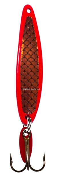 Picture of Bay DE Noc Swedish Pimple "Scales" #4, 1/4 OZ Orange Scales