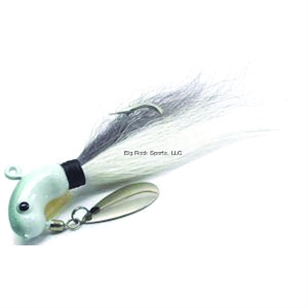 Picture of Baycoast Hyper Striper Lure With Spinner, 3/8 Oz, Gray Shad