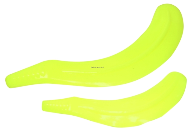 Picture of Baycoast Hyper Tails, 4", Silky Chartreuse