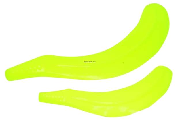 Picture of Baycoast Hyper Tails, 6", Silky Chartreuse