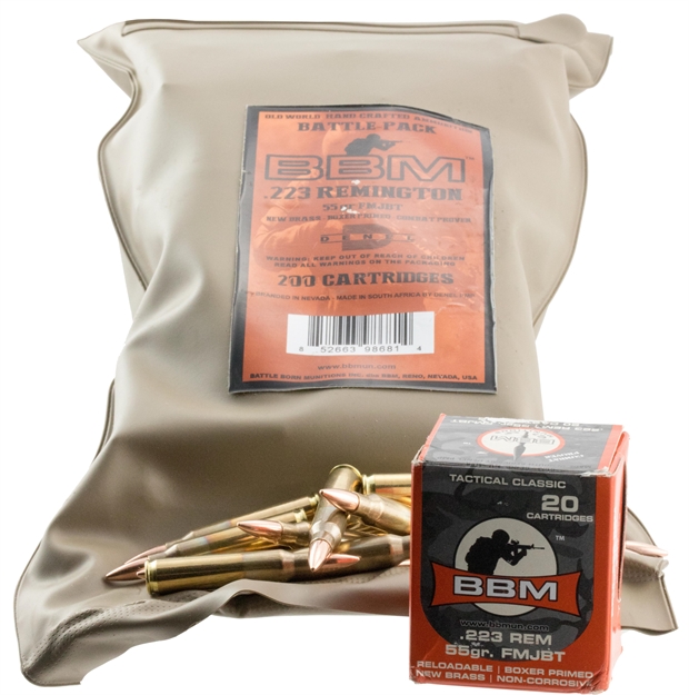 Picture of Bbm Target 223 Remington/5.56 Nato 55 GR Fmj 200Rds