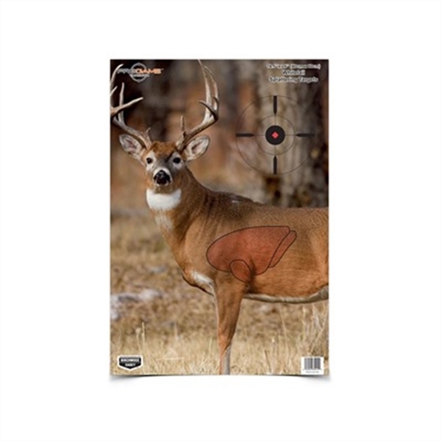Picture of  Birchwood Casey 35401 Pregame  Deer Paper Hanging Universal 16.50" X 24" 3 Per Pkg 029057354010
