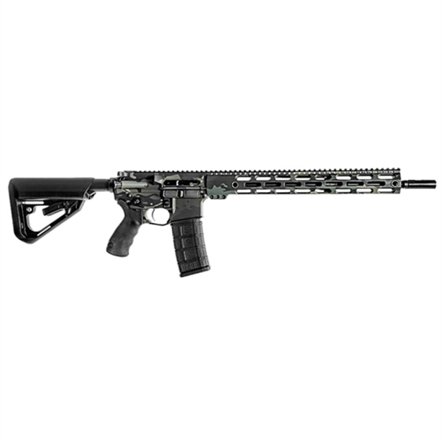 Picture of Bci 510-0001Mcb Sqs15 Professional Series Semi-Automatic 300 Aac Blackout/Whisper (7.62X35mm) 16" 30+1 6-Position Blk Stk Multicam Blk/Blk