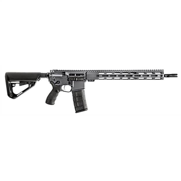 Picture of Bci 510-0001Sg Sqs15 Professional Series Semi-Automatic 300 Aac Blackout/Whisper (7.62X35mm) 16" 30+1 6-Position Blk Stk Gray Cerakote