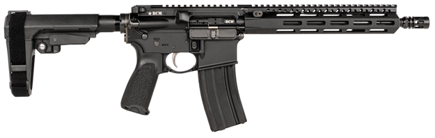 Picture of Bcm 610850Elwsba Reece-11 Mcmr 223 Rem,5.56 Nato 11.50" 30+1 Black Hard Coat Anodized Sba3 Pistol Brace