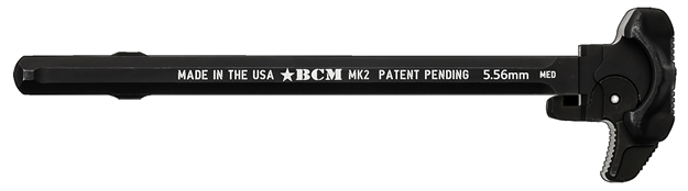Picture of Bcm Gfhmk2med Ambidextrous Mk2 Charging Handle Compatible W/ Mil-Spec Ar-15 Black 7075 T-6 Aluminum BCM-GFH-MK2-MED