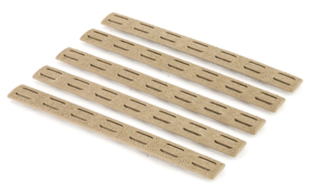 Picture of Bcm Kmrrpfde5 Keymod Rail Panel Kit  Ar-15 Flat Dark Earth Polymer 5 Pack BCM-KMR-RP-FDE-5 855877004633