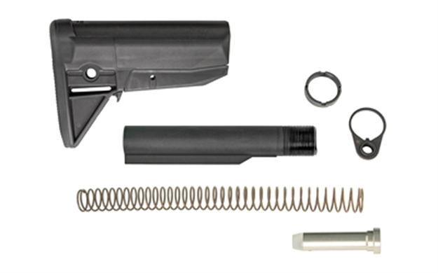 Picture of  Bcm Gfskmod0blk Bcmgunfighter Mod 0 Kit Black Synthetic For Ar-Platform Includes Stock Tube
