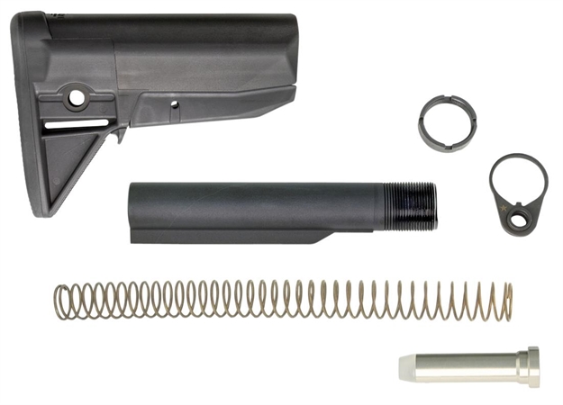 Picture of  Bcm Gfskmod0blk Bcmgunfighter Mod 0 Kit Black Synthetic For Ar-Platform Includes Stock Tube 855877004954