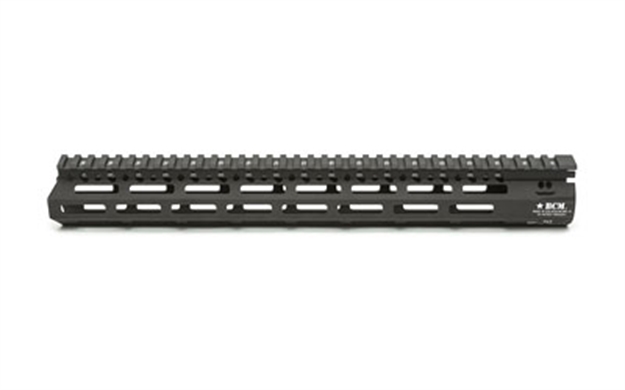 Picture of Bcm Mcmr15556blk Bcmgunfighter Mcmr 15" M-Lok, Free-Floating Style Made OF Aluminum With Black Anodized Finish For Ar-Platform BCM-MMR-15-556-BLK
