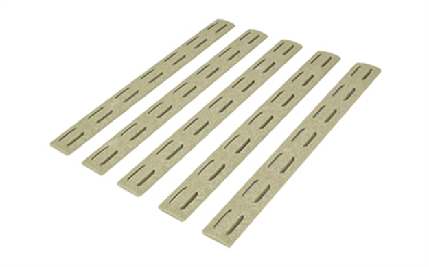 Picture of Bravo Company Rail Panel Kit M-Lok 5.5" Fde 5 Pack BCM-MMR-RP-FDE-5