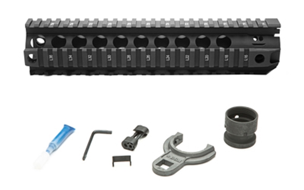 Picture of Bcm Qrf10556blk Qrf Handguard 10" Free-Floating Style Made OF Aluminum With Black Anodized Finish & Picatinny Rial For Ar-Platform BCM-QRF-10-556-BLK 812526021496