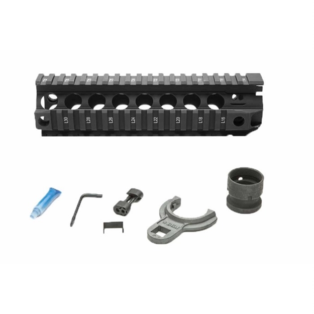 Picture of Bravo Company Rail Picatinny Free Float 8" Black Fits Ar-15 BCM-QRF-8-556-BLK 812526021489