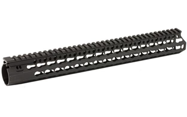 Picture of Bcm Kmra15556bk Kmr Alpha Handguard 15" Keymod Style Made OF Aluminum With Black Anodized Finish For Ar-15 BCM-KMR-A15-556-BLK 812526020420