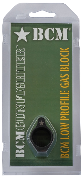 Picture of Bravo Company Gas Block Low Profile .750 Black Steel BCM-LGB-750 855877004138