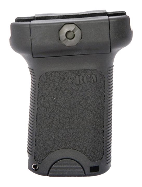 Picture of Bcm Vgsblk Bcmgunfighter Short Vertical Grip Made OF Polymer With Black Aggressive Textured Finish With Storage Compartment For Picatinny Rail BCM-VG-S-BLK 855877004213