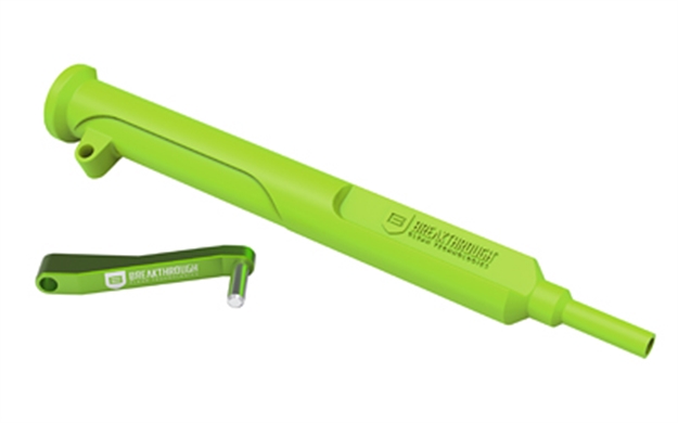 Picture of Break Through Clean Tech Ar15 Bore Guide W/Pivot Lock Green BT-AR15BG 026509077503