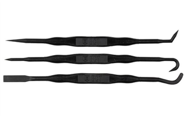 Picture of Breakthrough Clean Btfrpp-3Pk Double Ended Fiber Picks Black Firearm Universal Cleaning Carbon Build-Up From Grooved Areas 3 Pack BT-FRPP-3PK 854325008773
