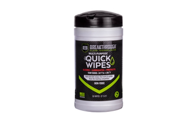 Picture of Breakthrough Synthetic Clp Quick Wipes, 50 Count Canister, 5" X 6" Wipes BT-CLP-QW-50 854325008971