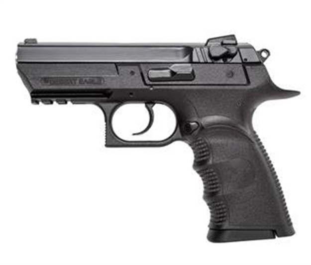 Picture of Magnum Research Baby Desert Eagle Iii Semi Auto Pistol 9Mm, 3.85 In, Poly Grp, 16+1 Rnd, Semi Compact Blk Frame BE99153RSL 761226086857