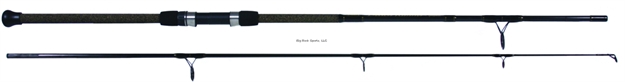 Picture of Beach Runner Surf Spinning Rod 2 PC 8' Med 12-20Lb Graphite Cork Tape Grips
