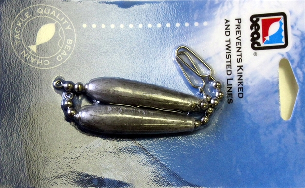 Picture of Bead Chain Bead Cast/Troll Sinker Lead 2Oz 2Pack