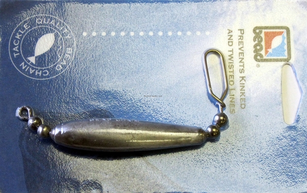 Picture of Bead Chain Bead Cast/Troll Sinker Lead 4Oz 1 Carded
