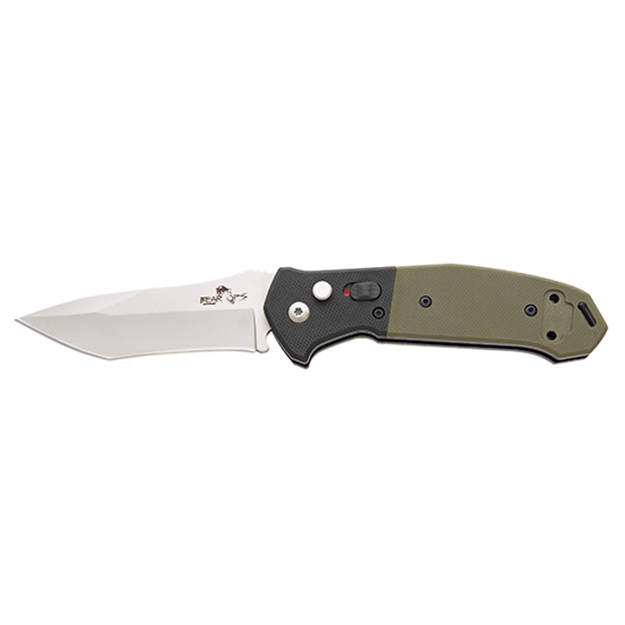 Picture of Bear & Son 4 1/2 Auto Bold Action V Blk/Odg G10
