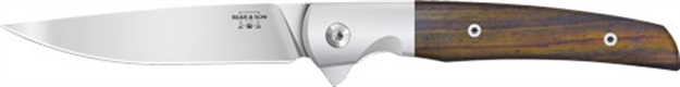 Picture of Bear & Sons Cutlery & Son 21 Pattern 3.38" D2 Cocobola Rancher Liner Lock! CB21